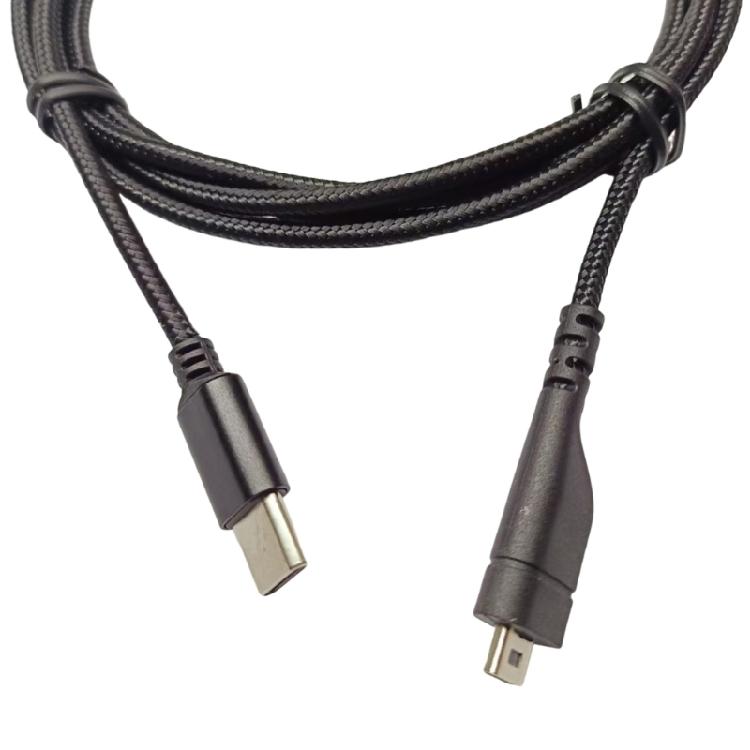 1.5m Braideds Nylons Type C Sound Cable For Arctis3/5/7 Headphones Sound Quality Universal Compatibility