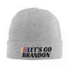 New America Lets Go Brandon Beanie Winter Hats Knitted Cap Daily Baseball Cap