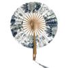Silk Silk Flower Folding Fan Chinese Style Retro Classical Dance Fan Hand Fold Fan  Home Decoration