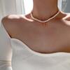Fashion Simple Double Layer Star Moon Charm Necklace Delicate Clavicle Chain Zircon Necklace For Women Jewelry