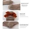 1 Paar Süße Baumwoll-Wadenlange Socken Mit Schleifenmuster-Design Für Kleine Mädchen Alltagsparty