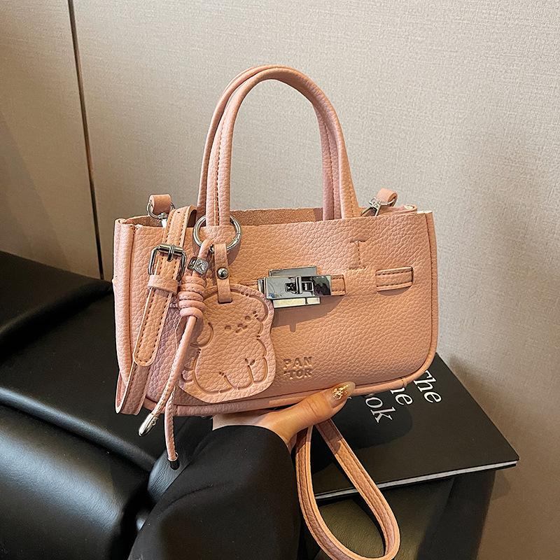 Premium sense portable bucket bag niche design large capacity bag 2025 summer new versatile shoulder messenger bag