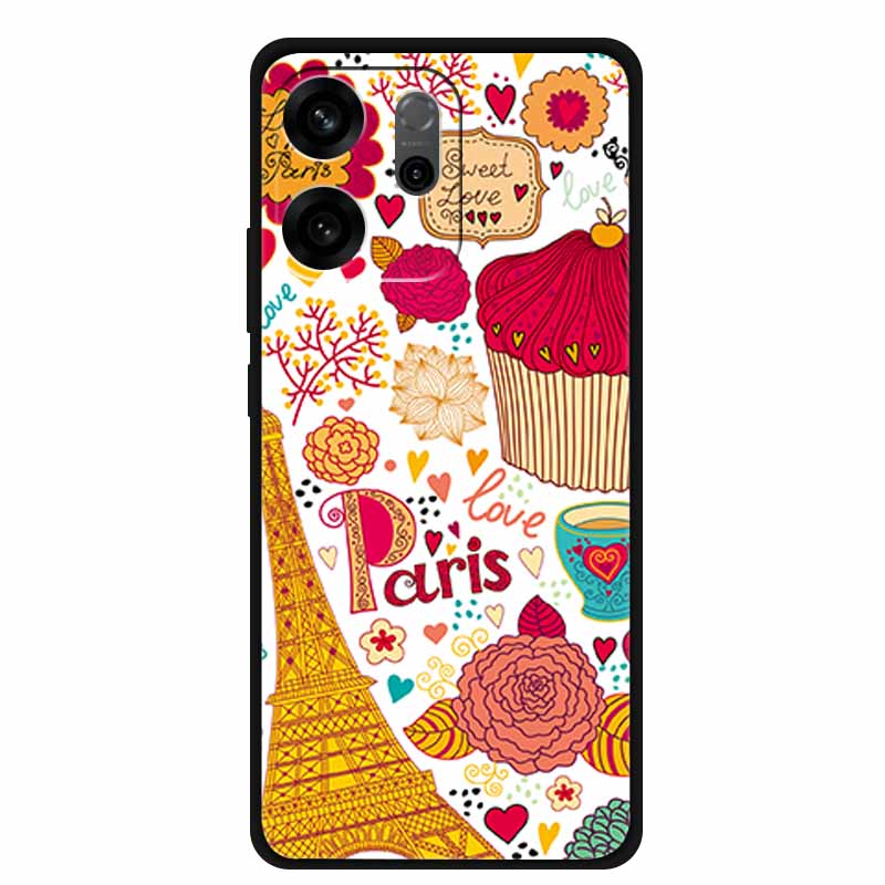 For Oppo Reno14 F Case 3D Flowers Emboss Phone Cases for Oppo Reno 14 F Reno14F 5G Back Protective Covers Soft Silicone Bumper