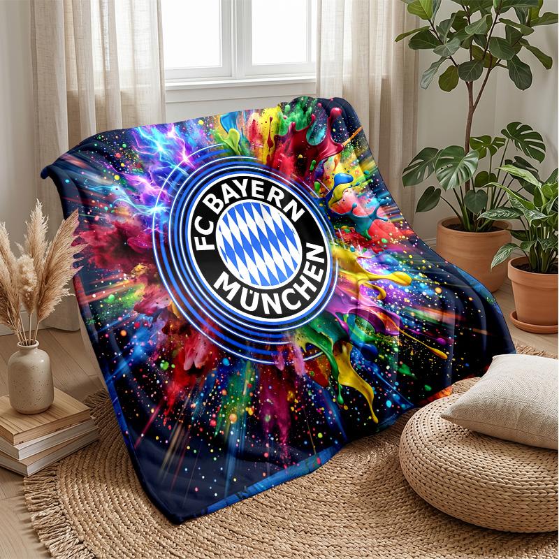 Bayern Munich Theme blanket Soft Flannel Blanket Plush Throw Blanket Cozy Sofa Bed Blanket for Home Decor