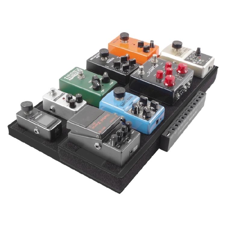 Portable Guitar Effect Pedal Board Professional Step Design Single Effect Board Nonslip Effect Track Board Easy To Use