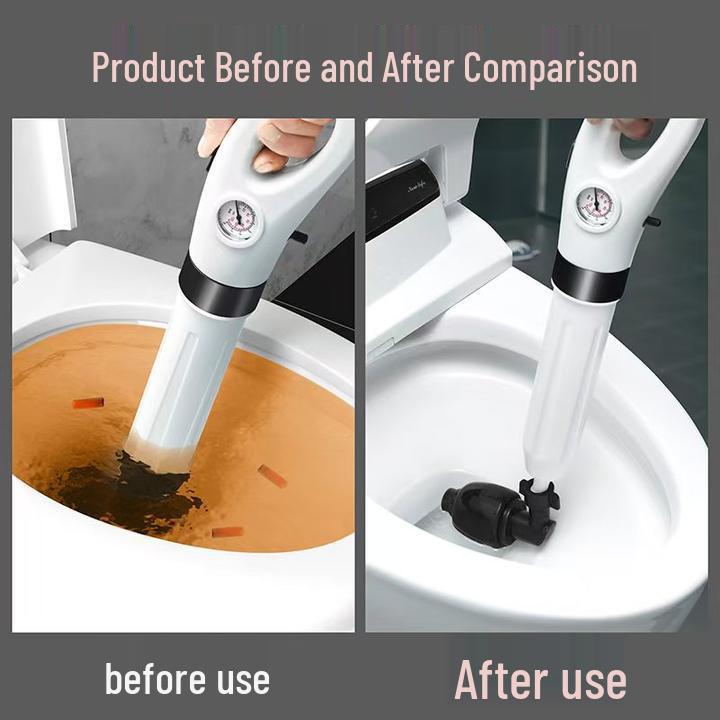 Toilet & Drain Unclogger: One-Shot Pipe Blockage Tool