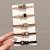 Elastic Women's Hair Ties 2025: Durable High-Elasticity Ponytail Bands
