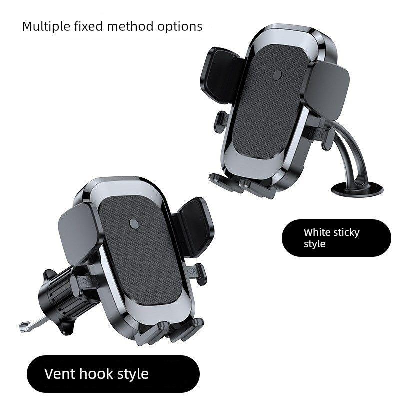 Car Mount B Source Factory Car Phone Holder Suction Cup Type Retractable Car Phone Holder Dashboard Mount Yc14-A [Hook + Adhesive Style]