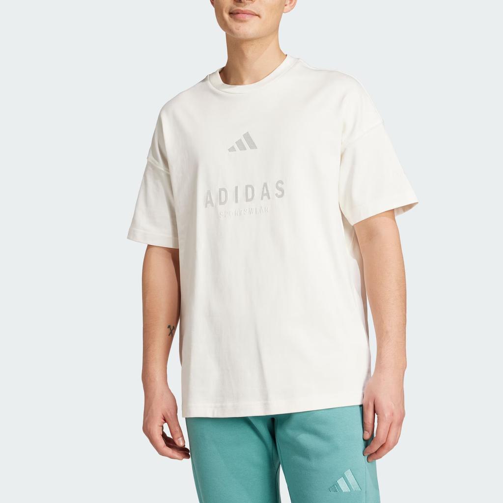adidas All Szn SS25 EMBROIDERED T Shirt Men's JL6552