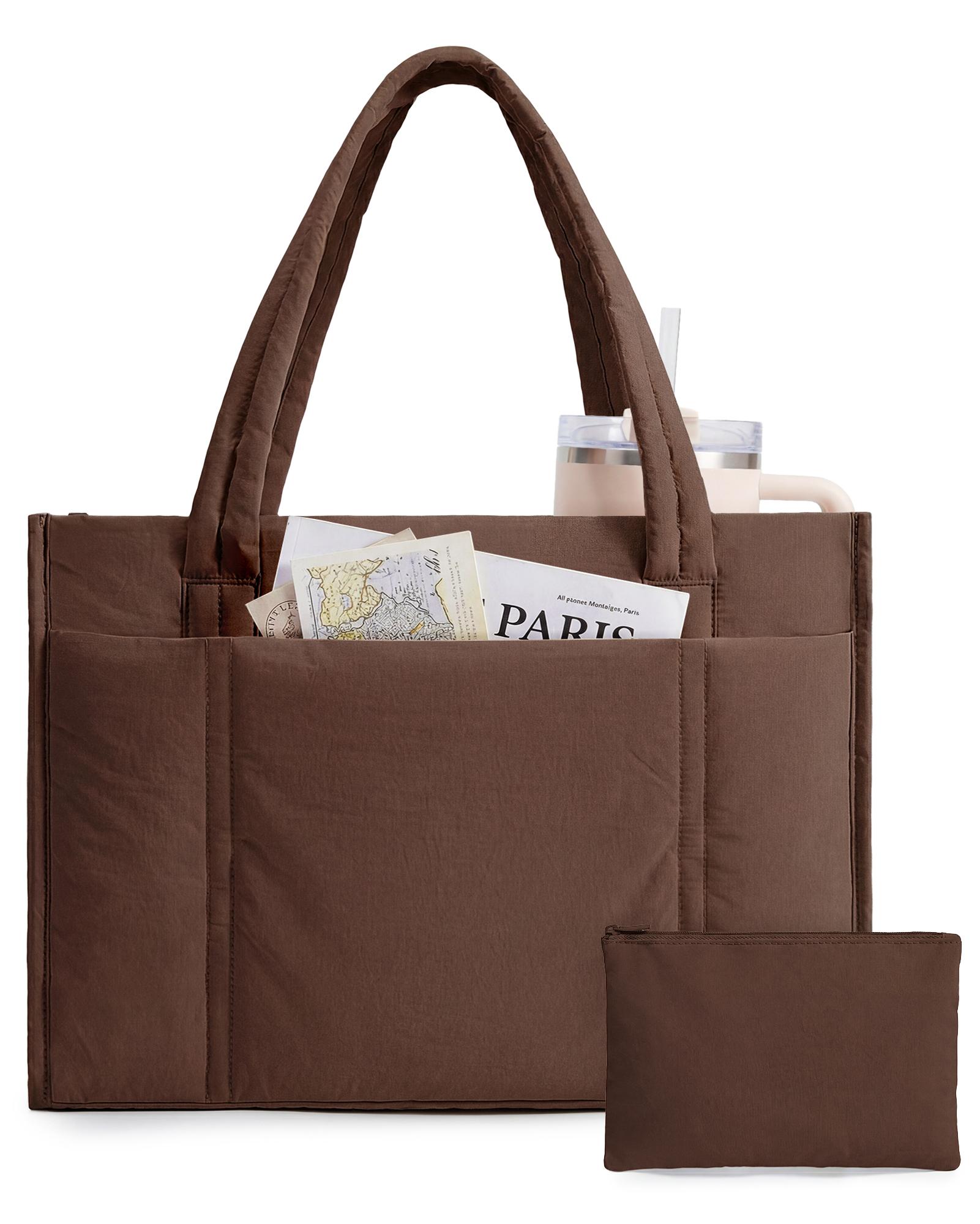BagSmart Pūstas Tote Soma, Viegla Pleca