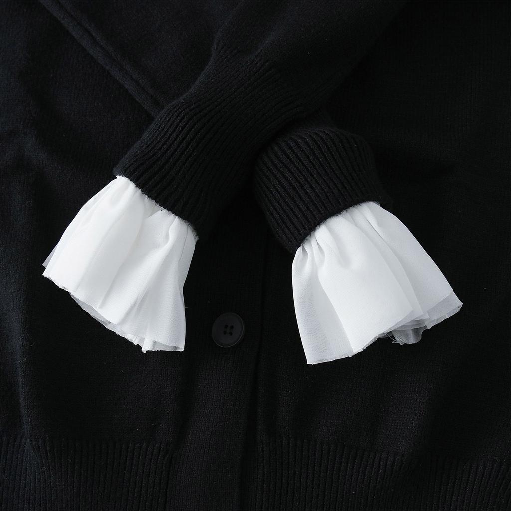 False Lace Brim Sleeves Detachable Autumn Winter Sweater Decorative Sleeves Lace Brim Pearls Lace Wrist Cuffs