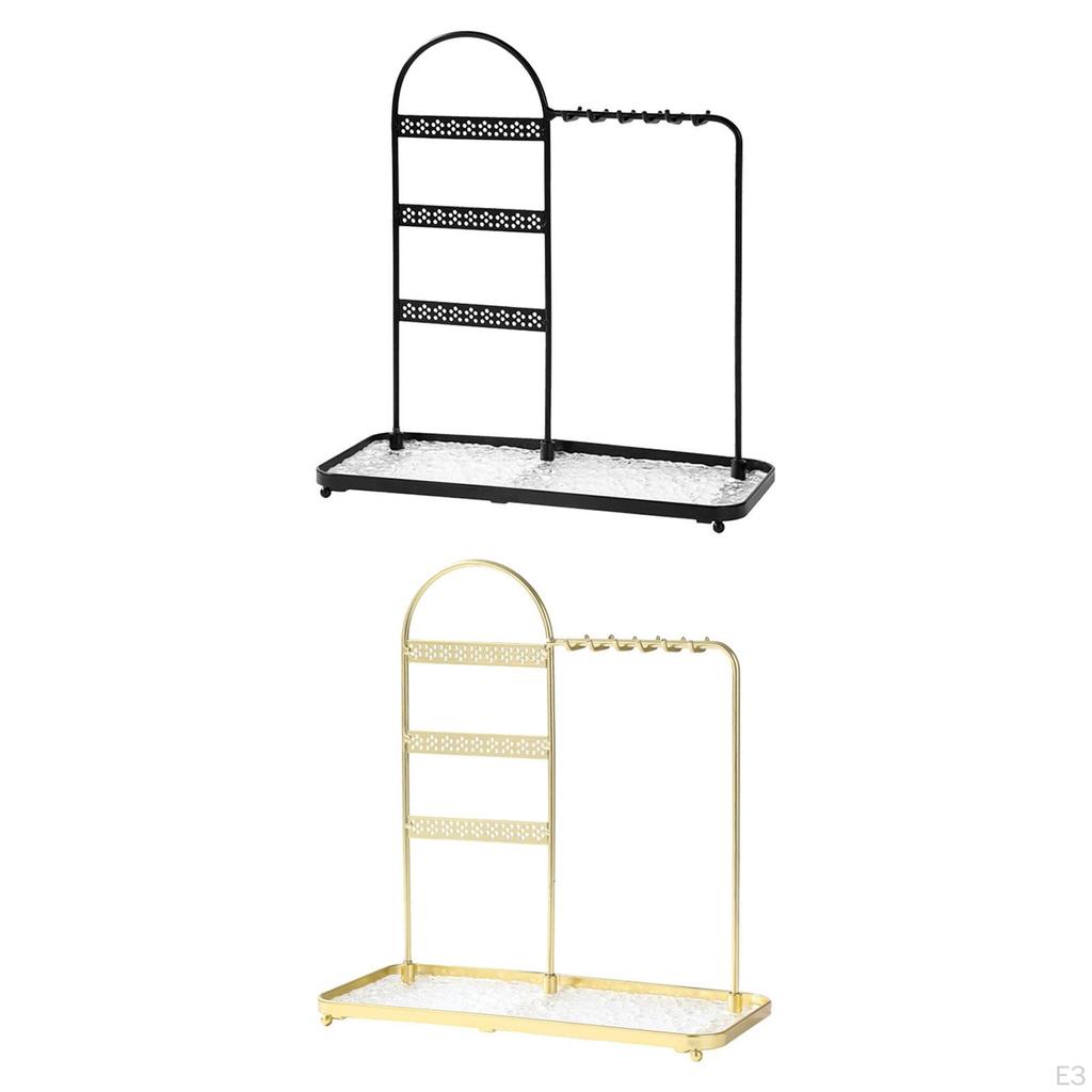 Schmuckhalter, Organizer, Ständer für Damen und Mädchen, Ringe, Ohrringe, Armbänder, Halsketten, Schminktisch