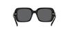 Coach HC8329U BLACK 53 Women's Sunglasses,