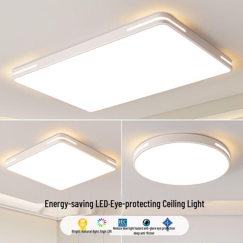 LED Ceiling Light: Ultra-Thin, Modern Round Lighting for Living Room, Bedroom, Dining, and Study Rooms