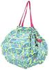 MARNA Shupatto Compact Floral Folds Up In One Eco S411KU Bag, Medium, Design, Go, Bag,