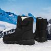 TUINANLE Women's Warm Cotton Shoes Nylon Snow Boots Winter Ankle Boots Non-slip Short Boots
