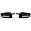 Gloss Black Mirror Cover Caps Fit for BMW G20 G21 G22 G23 G30 G38 M STYLE RHD
