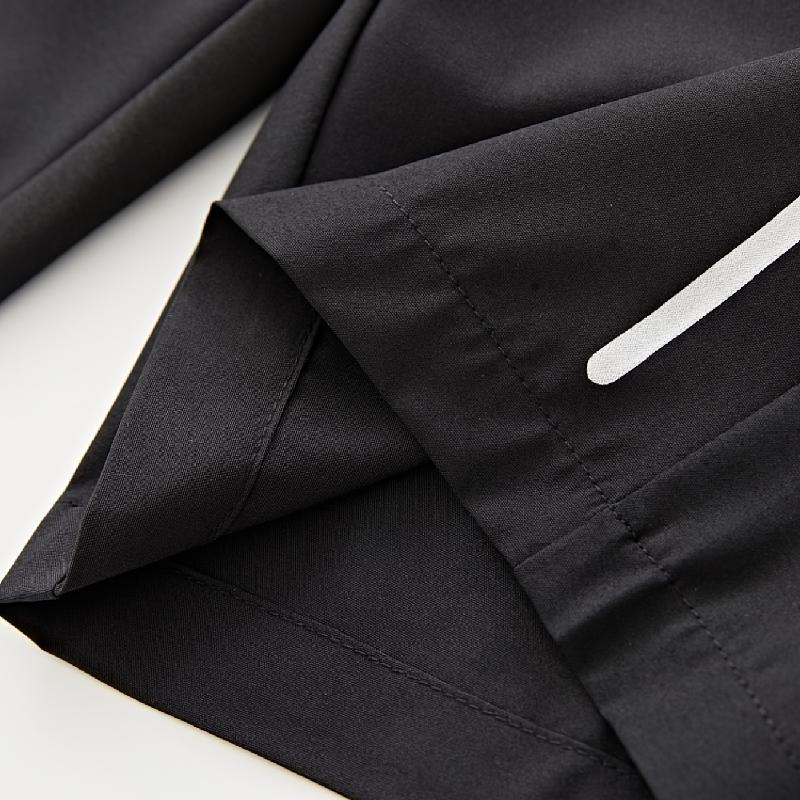 Jungen Sommer Shorts aus elastischer Eisseide, leicht, sportlich, lässig, Polyester, mehrfarbig, Sportbekleidung für große Kinder, schnelltrocknend