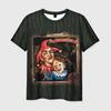 New Personalized Cartoon Rabbit T-shirt for Men with Street Style Short Sleeves and Quick Drying Fabric Comfortable