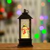 Light-Up Santa Claus Phone Booth Christmas Lantern Ornament