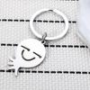 Funny Octopus Stainless Steel Keychain Simple Fashion Design Cute Cartoon Style Practical Backpack Pendant