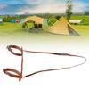 Shoulder Blanket Holder with PU Leather Look, Metal Hardware and Secure Blanket Hold for Travel Use, Camp Carry and Daily Blanket Transport