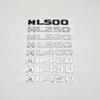 After 2017 3D ABS For Mercedes-Benz W163 W164 W166 ML63 ML55 ML250 ML320 ML350 ML420 ML450 ML500 ML550 Emblem Logo Sticker