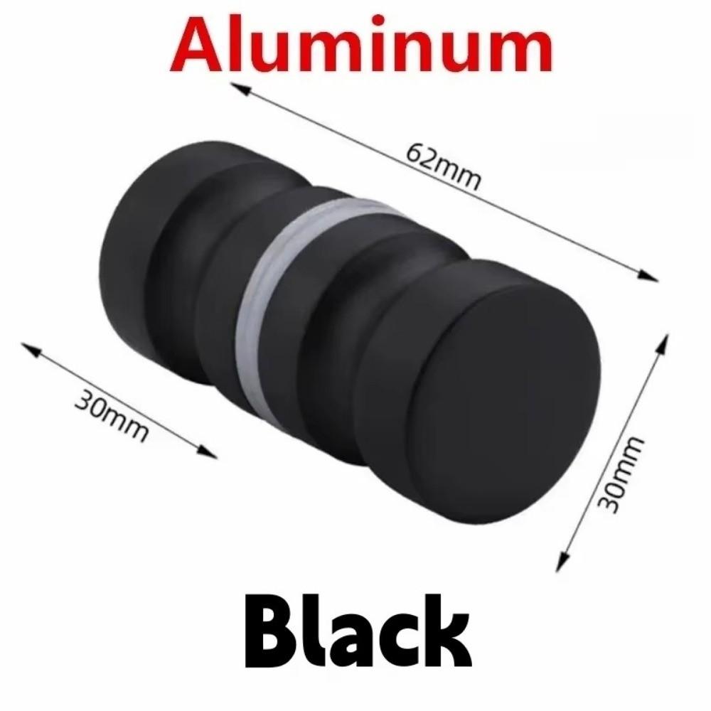 Aluminum Door Handles Double Sided Pull Sliding Shower Doors Knob  for Kinds Glass Doors