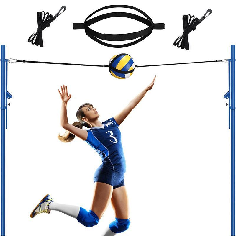 Cross-Border Elastic Volleyball Training Band with Spin Pull Rope and Backpack
