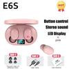 TWS E6S Fone Bluetooth Earphones Wireless Bluetooth Headset Noise Cancelling Headset With Microphone Headphones ForHuawei
