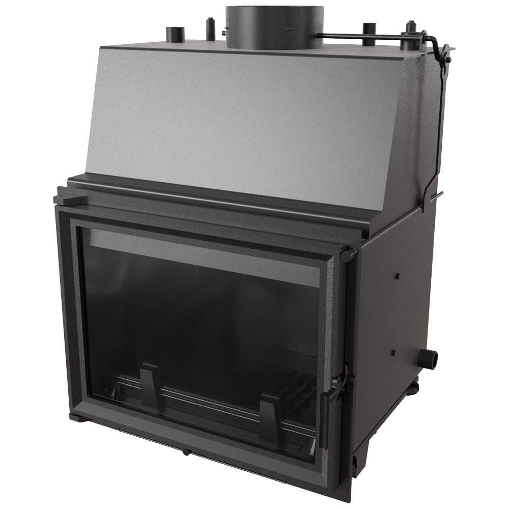 Water Heating Fireplace Insert ZUZIA KRATKI 12 kW Ø 200 Set