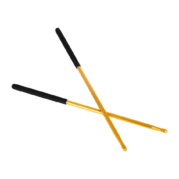 Professional Drumsticks Ergonomic Handle 5A Drum Sticks Aluminum Texture Suitable for Stage Performances and Practice