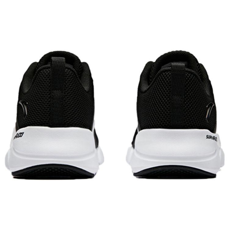 Anta Comfortable Breathable Running Shoes Women Sneakers Black White 12845556-1