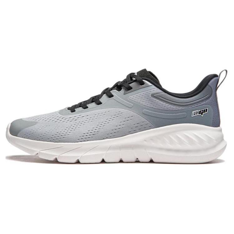 

new LiNing Eazgo Flex V2 Low Top Running Shoes Men s Gray White 42