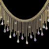 Tassel Water Drop Rhinestone Chain for DIY Wedding and Evening Gowns