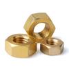 1Pc M4/M5/M6 Brass Hexagonal Nuts, Household Furniture Assembly and Daily Equipment Fixing Fastener Accessories