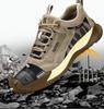 Men's Steel Toe Electrician Work Shoes - Anti-Smash, Anti-Puncture, Non-Slip, Wear-Resistant, Comfortable Safety Footwear