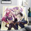1pz Coperta in Flanella con Stampa Kpop Demon Hunters, Alta Qualità, Per Tutte le Stagioni, Decorazione per la Casa, Calore e Comfort, Perfetta per Regali di Natale