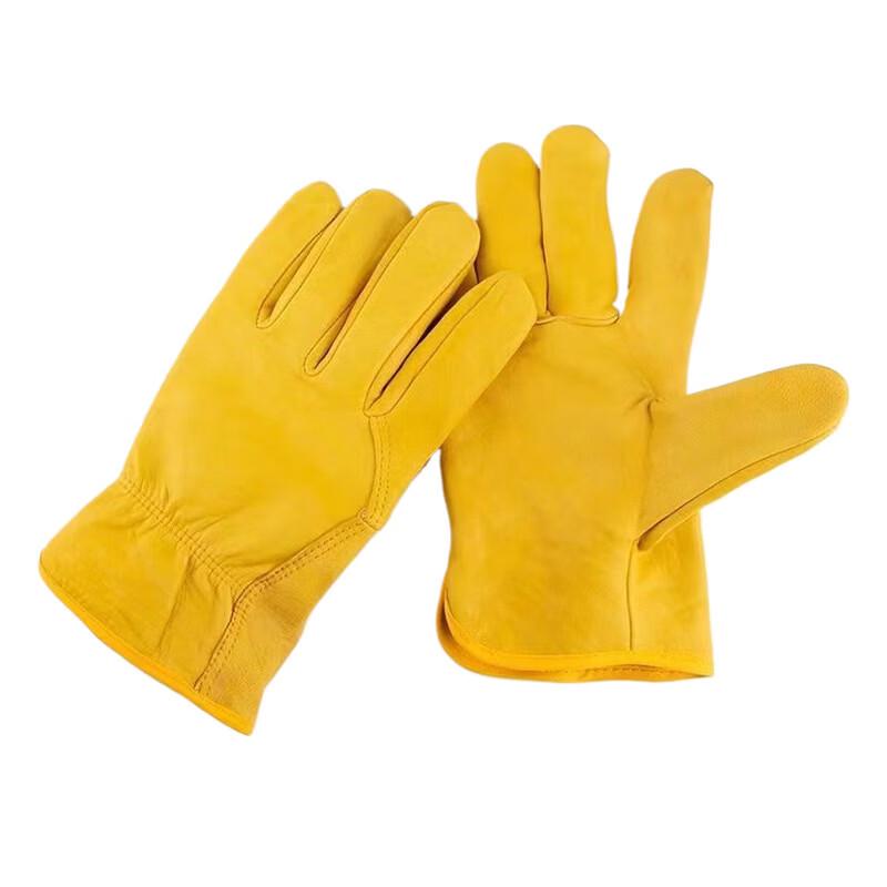 Top-Layer Sheepskin Welding Work Gloves