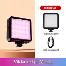 SOONPHO Mini LED Fill Light 2500K-7000K Full Color RGB Video Light Bi Color Portable Handheld Camera Phone Selfie Fill Lamps