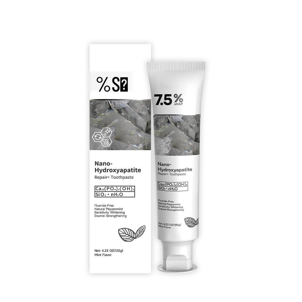 Nano-Hydroxyapatite Fluoride-Free Toothpaste for Advanced Enamel Protection