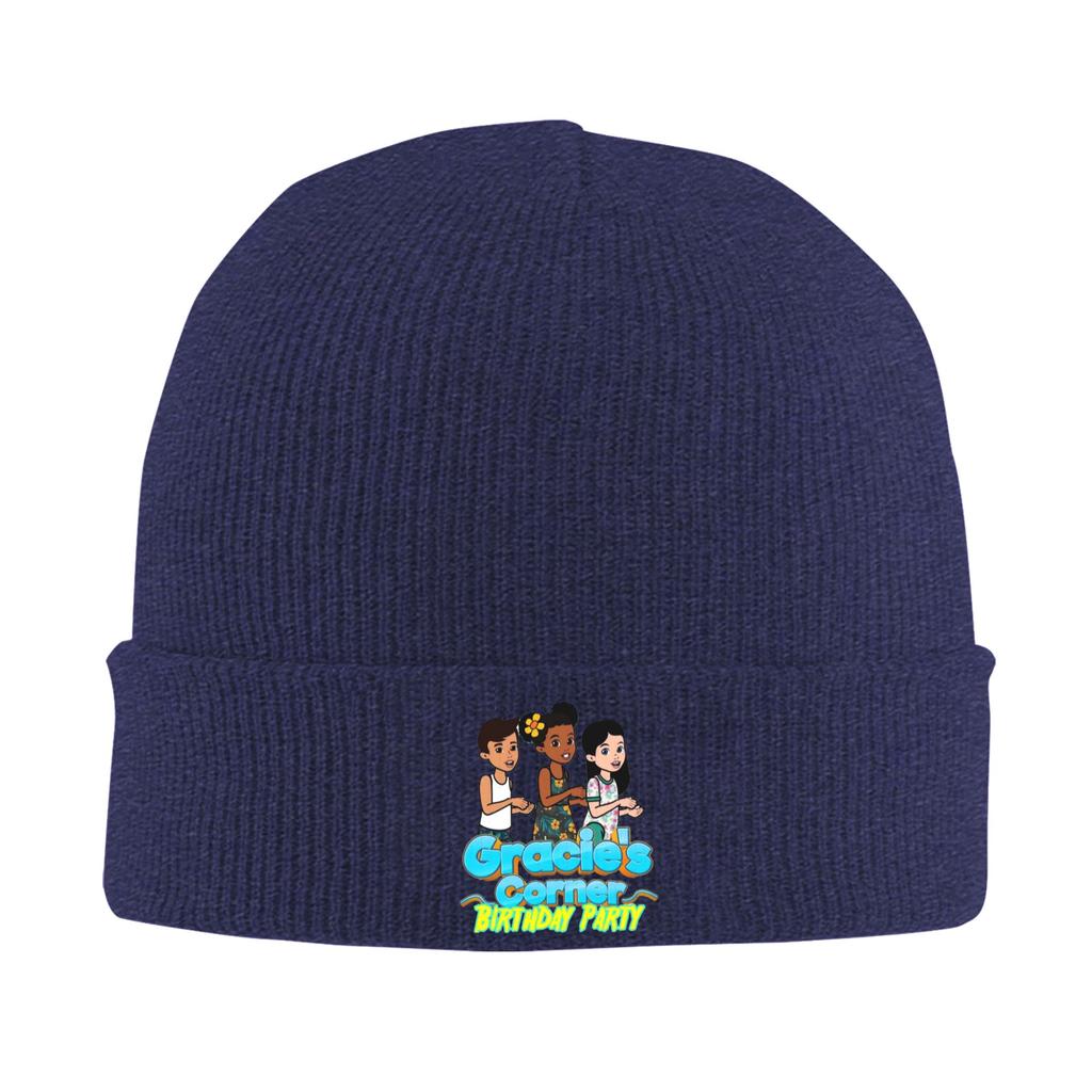 Gracies Family Corner Cute Phonic's Song Winter Skullies Beanies Hat Warm Autumn Knitted Hats Bonnet Caps for Women Men