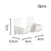 2/4/6Pcs Garbage Bag Storage Box Organizer Trash Bags Shelf Holder Wall Mounted Plastic Bag Film Container Dispenser For Kitchen