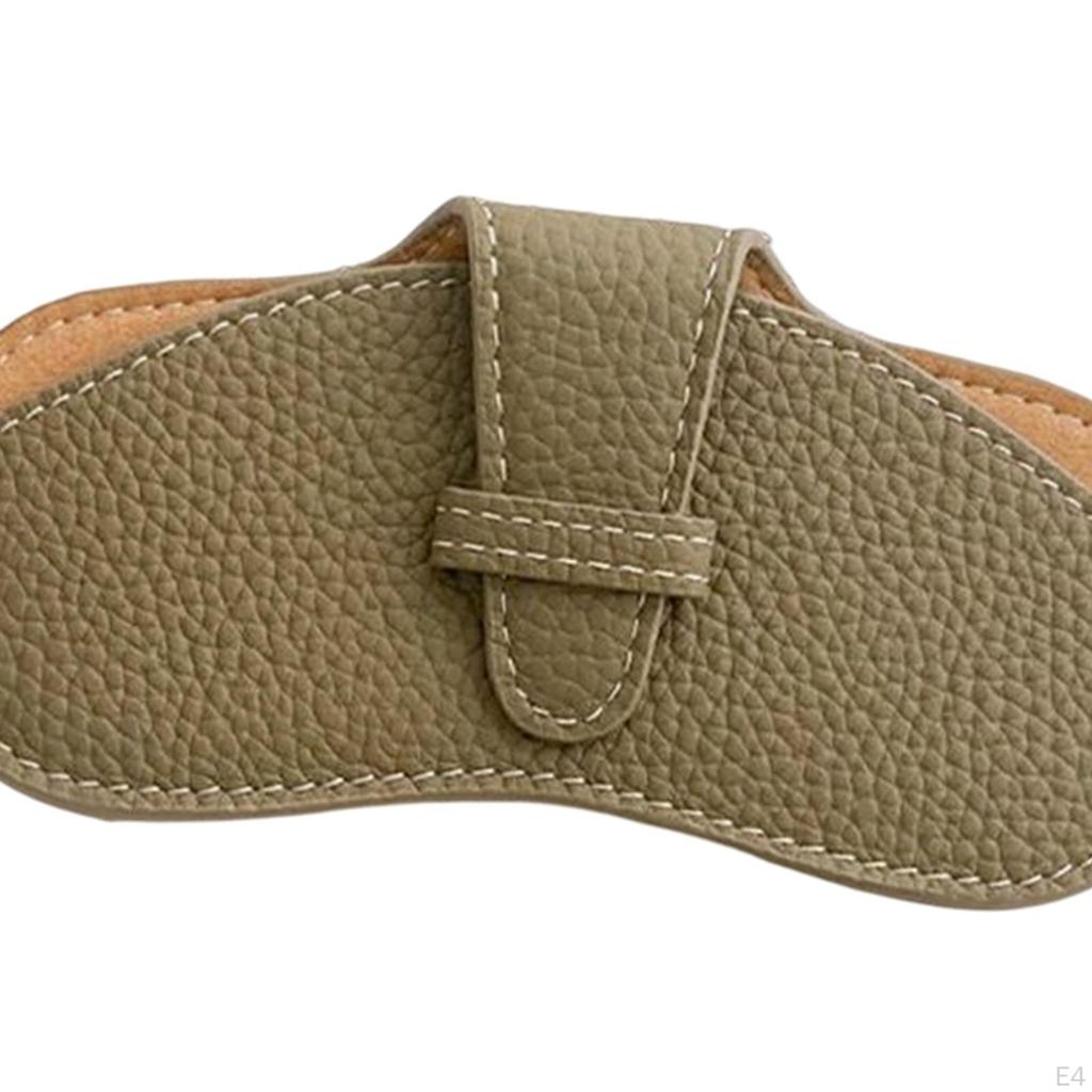 Eyewear Holder for Sunglasses Lightweight Storage Case PU Leather Outdoor Use