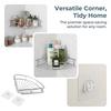 Triangular Design Corner Bathroom Shelf Bathroom Rack Organizer  Bathroom Kitchen Shower