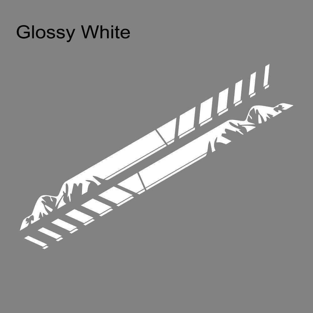2PCS Off-road Sports Car Stickers Car Body Side Vinyl Decal Self-Adhesive Auto Decoration Accessories ForF150 F-150 Raptor