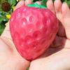 1/2/3/4/5Pcs Simulation Mango Stress Relief Toy Color Changing Strawberry Squeeze Toy Slow Rising Stretchy Decompression Fruit Shape Sensory Fidget