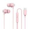 9D HIFI Kovová drátová sluchátka s těžkými basy Digitální Typ-C/3,5mm AUX S mikrofonem Špuntová sluchátka Sportovní Hudební náhlavní souprava Pro iPhone 15/16 Samsung Android