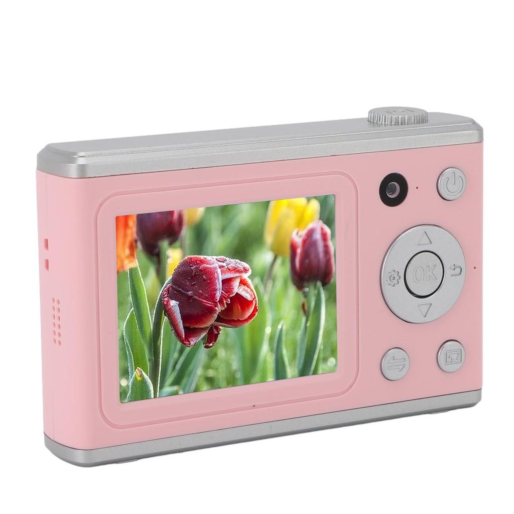 1080P Digital Camera Toy for Girls Boys 3-12 Year Old Retro Digital Video Camera with 2.4 Inch   Screen Compact Small Camera Birthday Present