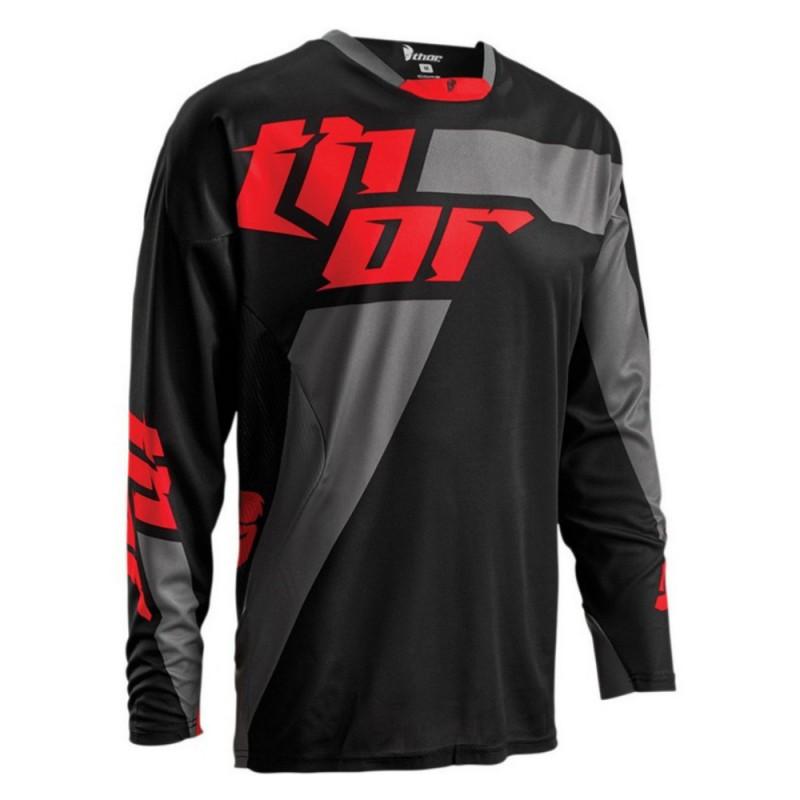 THOR Downhill Jersey Long Sleeve Quick-Dry Breathable Off-Road Motorcycle Riding Shirt Men Women Use